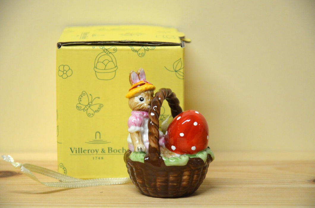 Villeroy & Boch Bunny Tales basket with Anna NEW