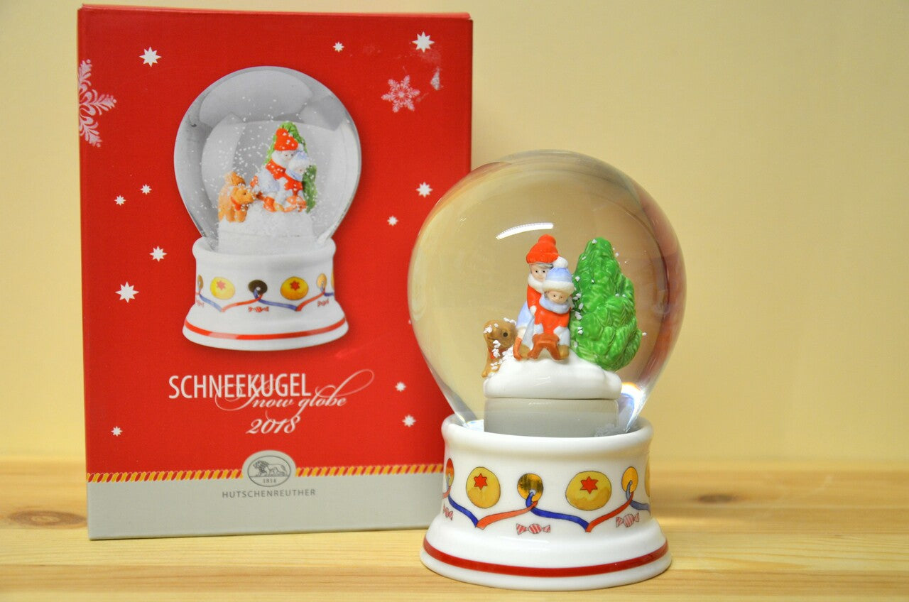Hutschenreuther Schneekugel Sammelkollektion 2018 NEU – Porzellanland