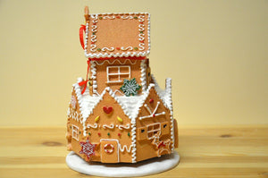 Villeroy &amp; Boch Winter Bakery gingerbread house with music box NEW