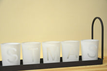 Lade das Bild in den Galerie-Viewer, Villeroy &amp; Boch X-Mas Tablett mit 9 Teelichtbehälter  NEU
