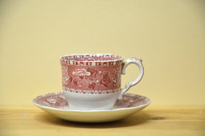 Spode Copeland Camilla pink Espressotasse mit Untere