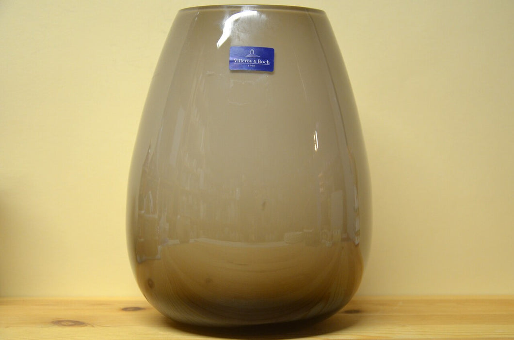 Villeroy & Boch Drop grand vase Pure Stone NOUVEAU