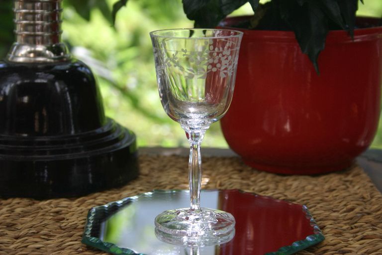 Villeroy & Boch Florina port wine glass suitable for the Amado, Fiori white, Bel Fiore series