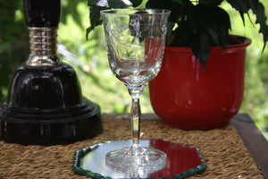 Villeroy &amp; Boch Florina liqueur glass suitable for the Amado, Fiori white, Bel Fiore series