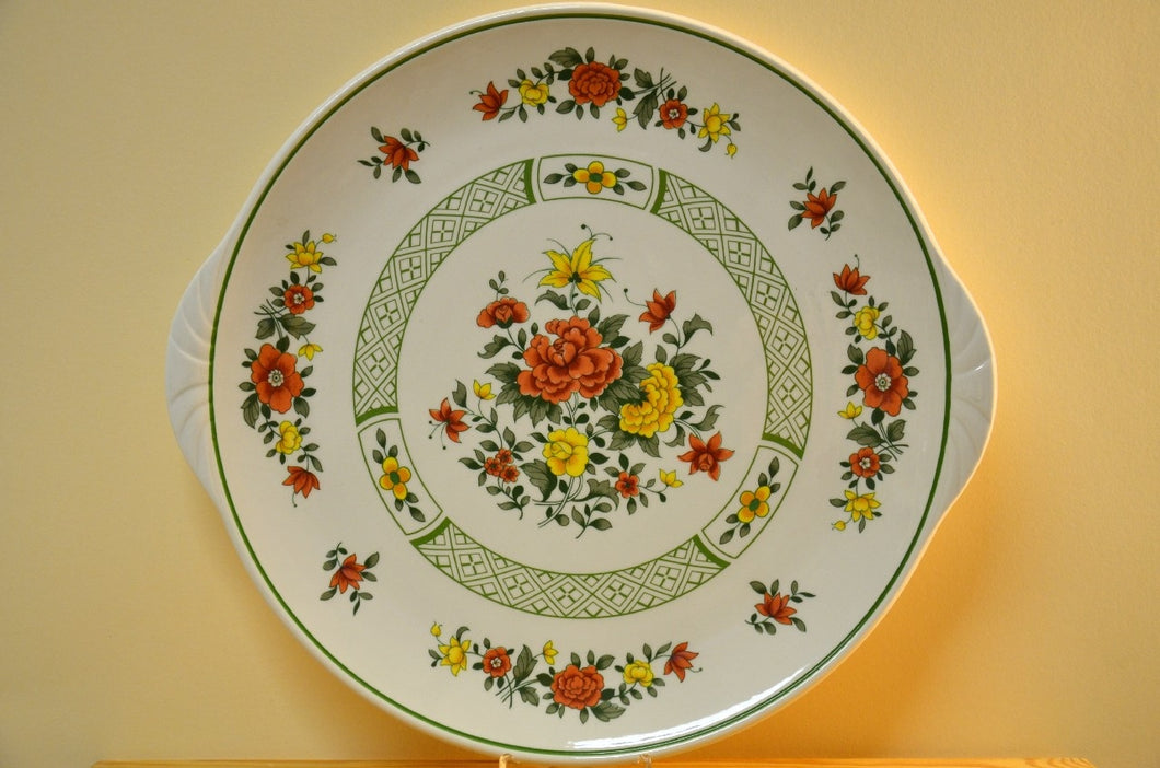 Villeroy & Boch Summerday cake plate with handle